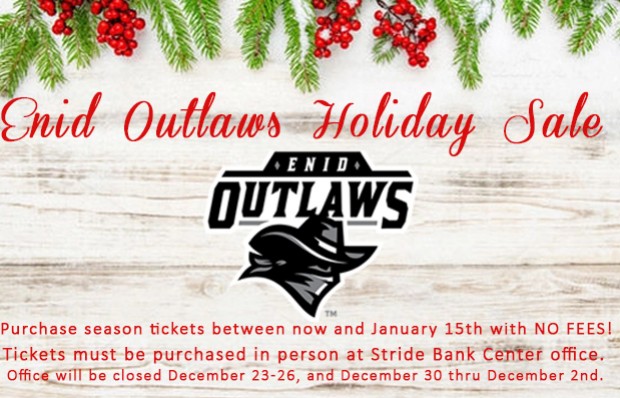 Outlaws Holiday Sale
