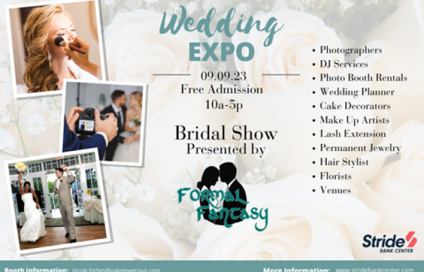 Events: Wedding Expo | Stride Bank Center